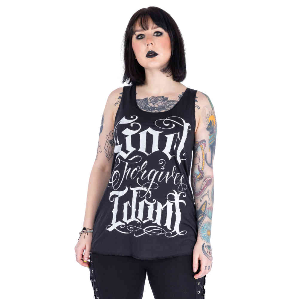 Vixxsin - God Forgives Haut sans manches - Noir